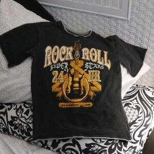 Rock & Roll Kids T-Shirt - boys size 7/8 by place est 89